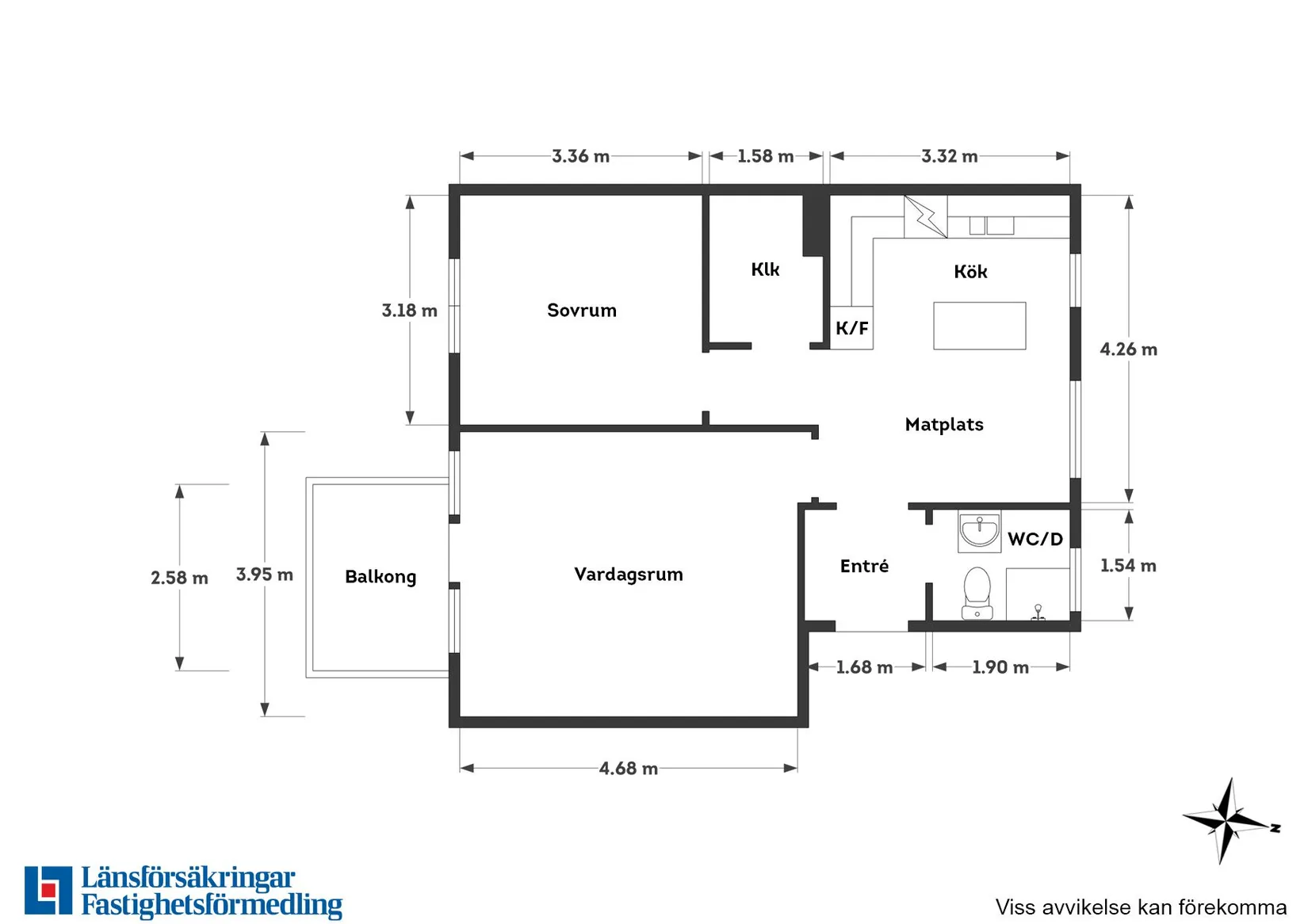 Bostadsrätt, Östanvindsgatan 3C, Centrala Hisingen, Göteborg