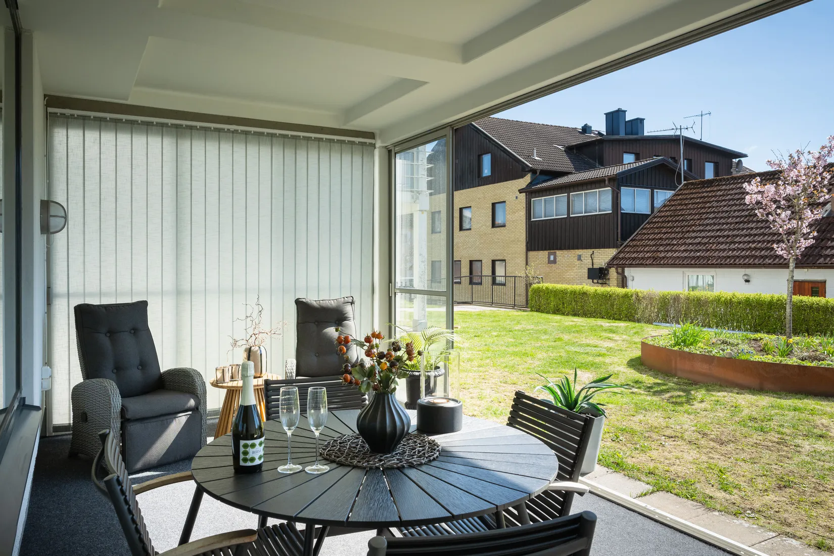 Bostadsrätt, Klockaregatan 9, Kinna, Mark