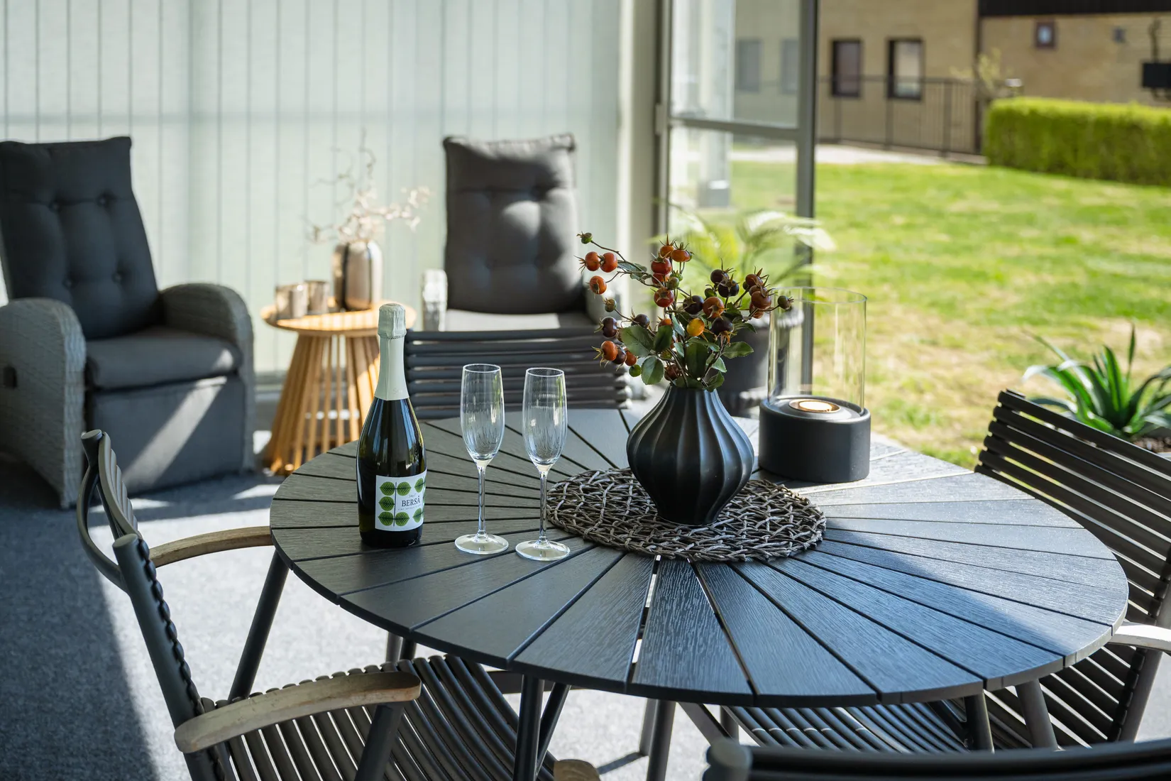 Bostadsrätt, Klockaregatan 9, Kinna, Mark