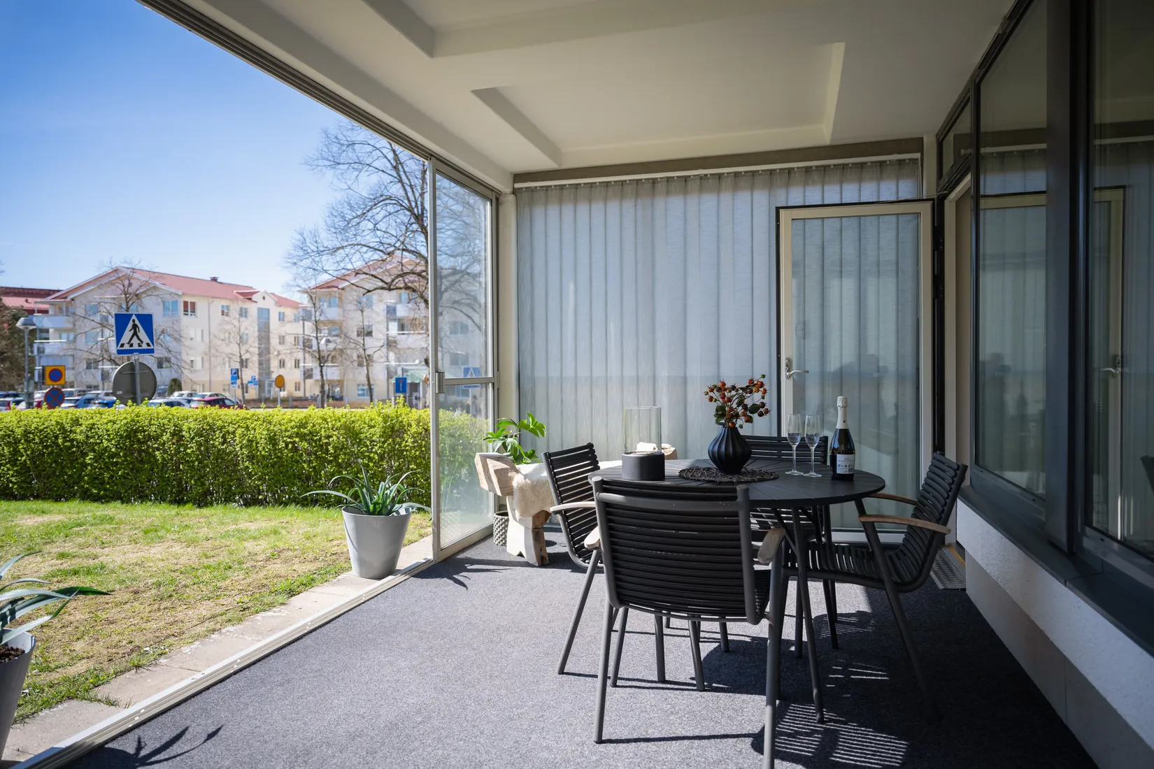 Bostadsrätt, Klockaregatan 9, Kinna, Mark