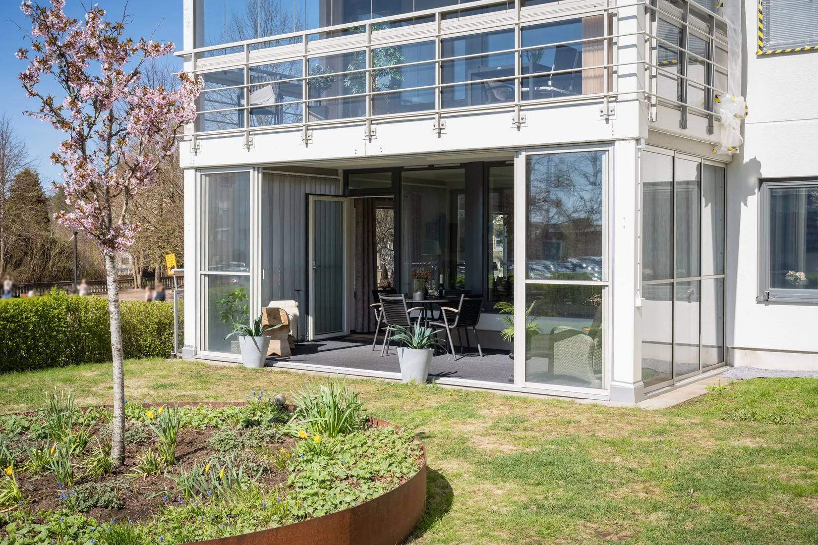 Bostadsrätt, Klockaregatan 9, Kinna, Mark