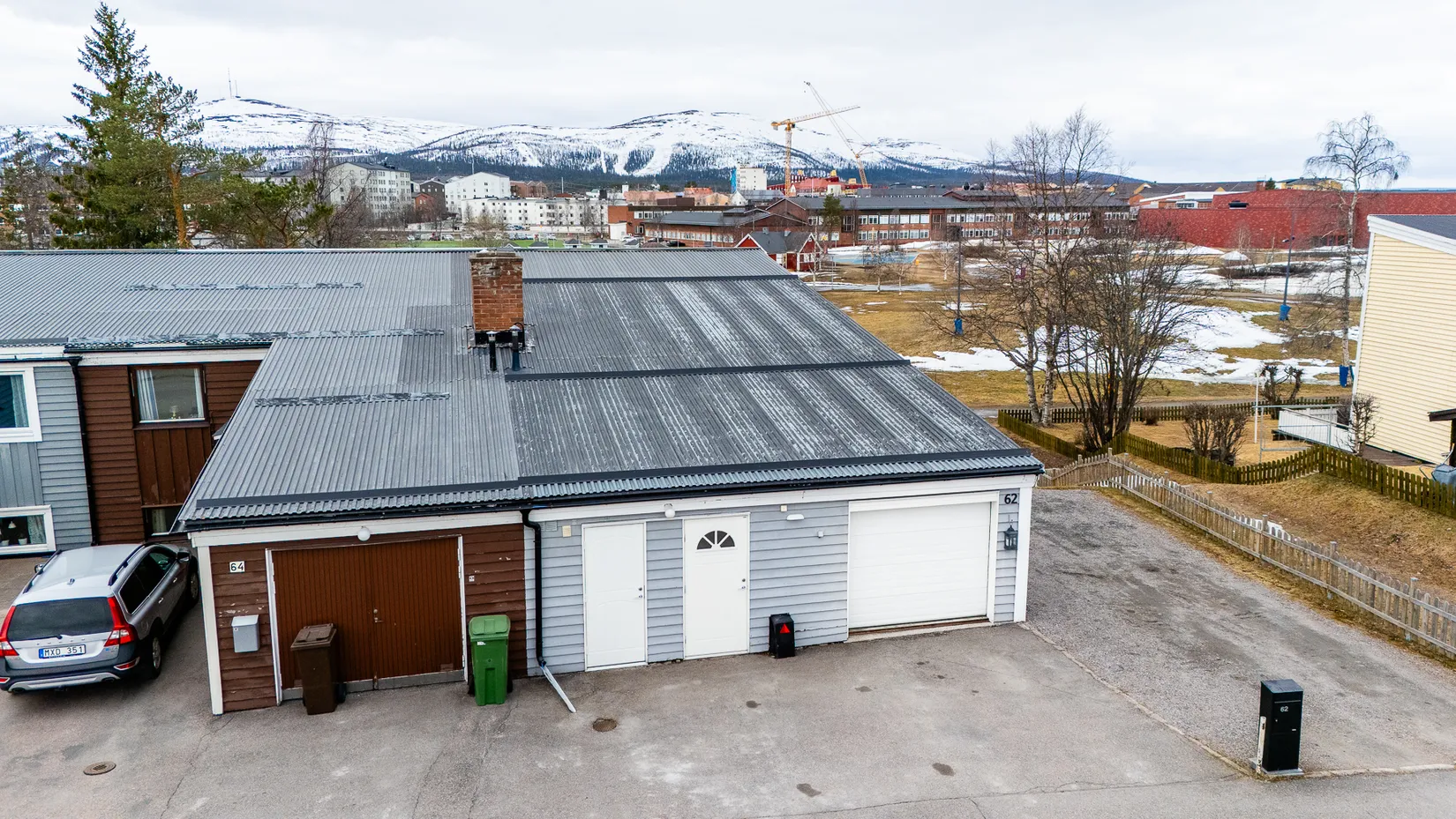 Villa, Radhus, Vallmovägen 62, Centrala Gällivare, Gällivare