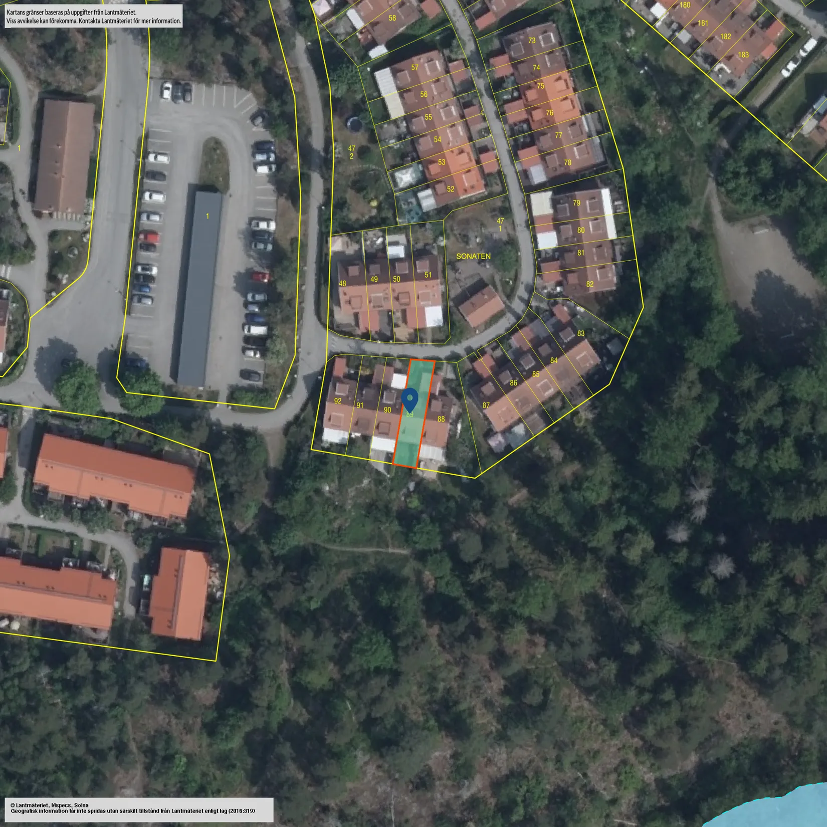 Radhus, Rondovägen 91, Drevviksstrand, Huddinge