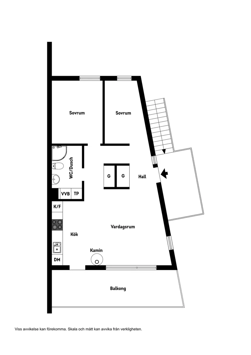 Bostadsrätt, Radarvägen 5D, Fårösund, Gotland
