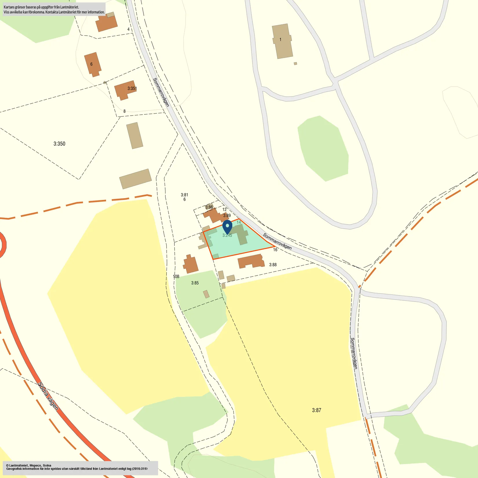 Villa, Sommarrovägen 14, Centralt söder / Gustavsvik, Örebro