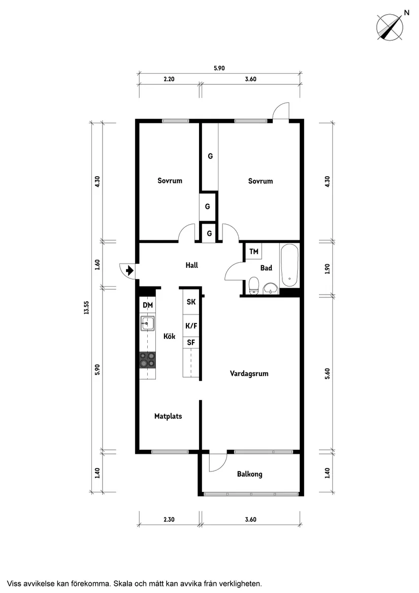 Bostadsrätt, Rullharvsgatan 5C, Bifrost, Mölndal