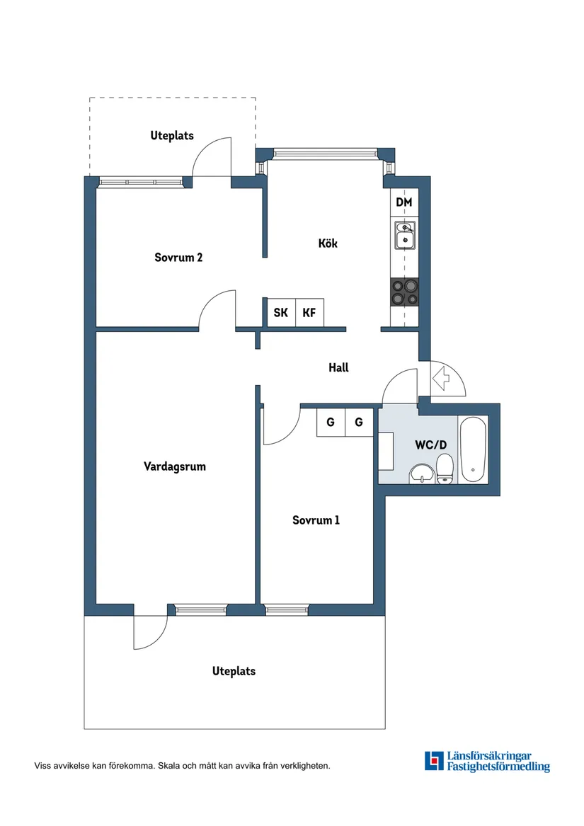 Bostadsrätt, Vinggatan 24, Skarpnäck, Stockholm