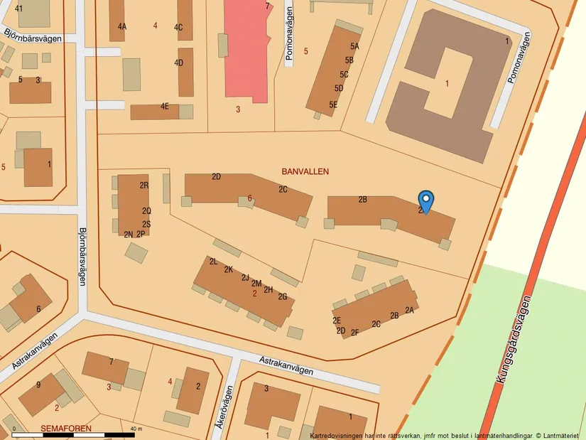 Bostadsrätt, Björnbärsvägen 2A, Hovshaga, Växjö