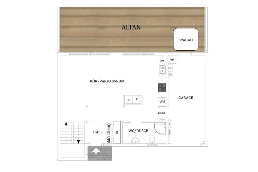 Villa, Radhus, Tenorvägen 8, Söndrum, Halmstad