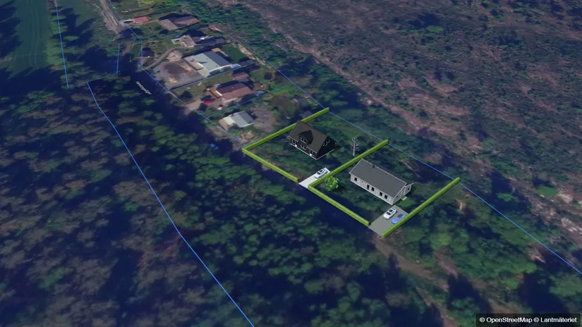 Tomt, Harestorpsvägen, Åsa, Kungsbacka