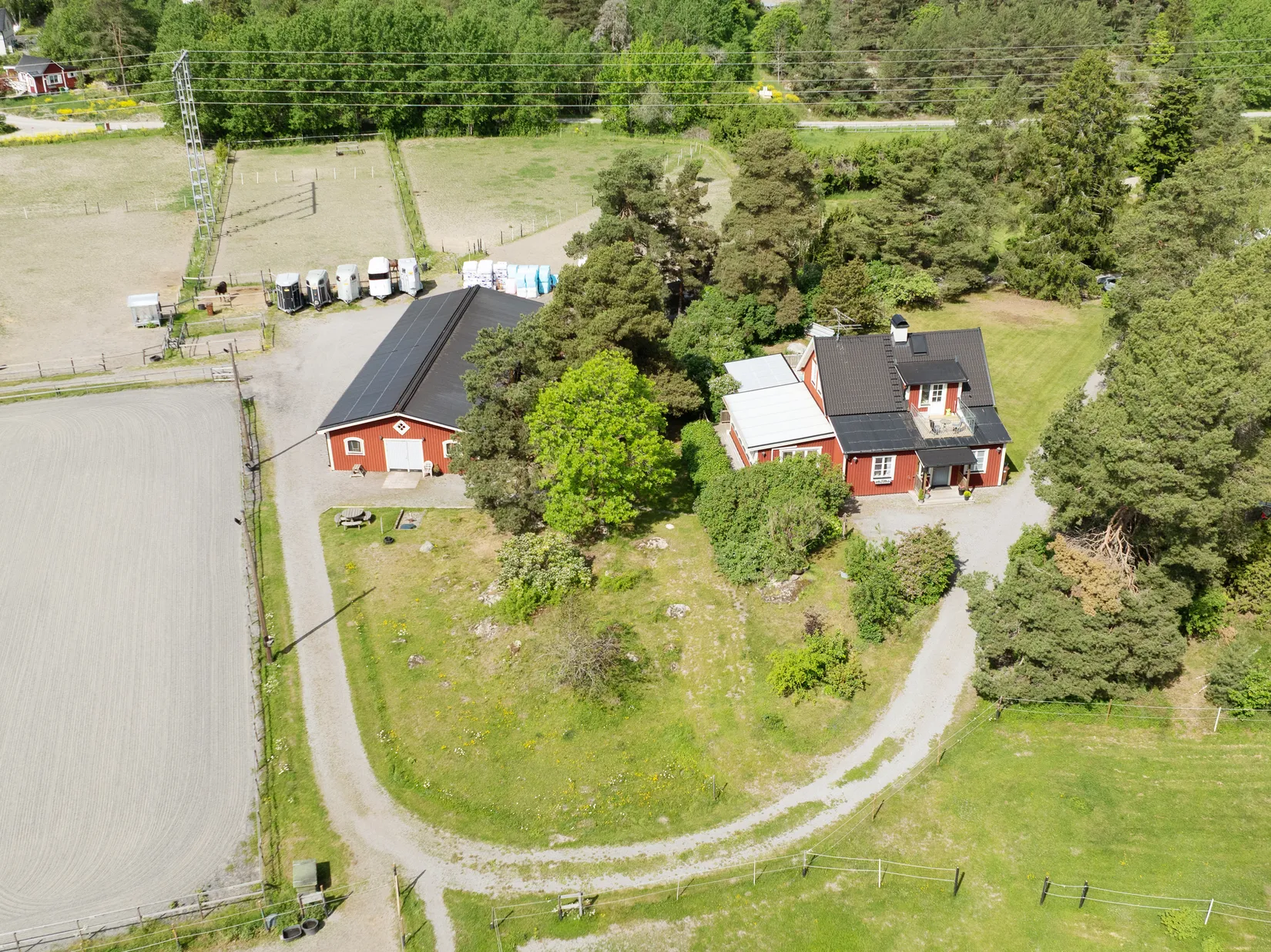 Gård/Skog, Marielundsvägen 2, Marielund, Upplands Väsby