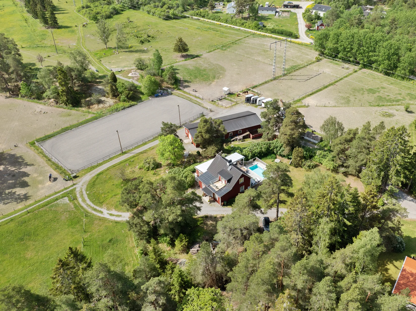 Gård/Skog, Marielundsvägen 2, Marielund, Upplands Väsby