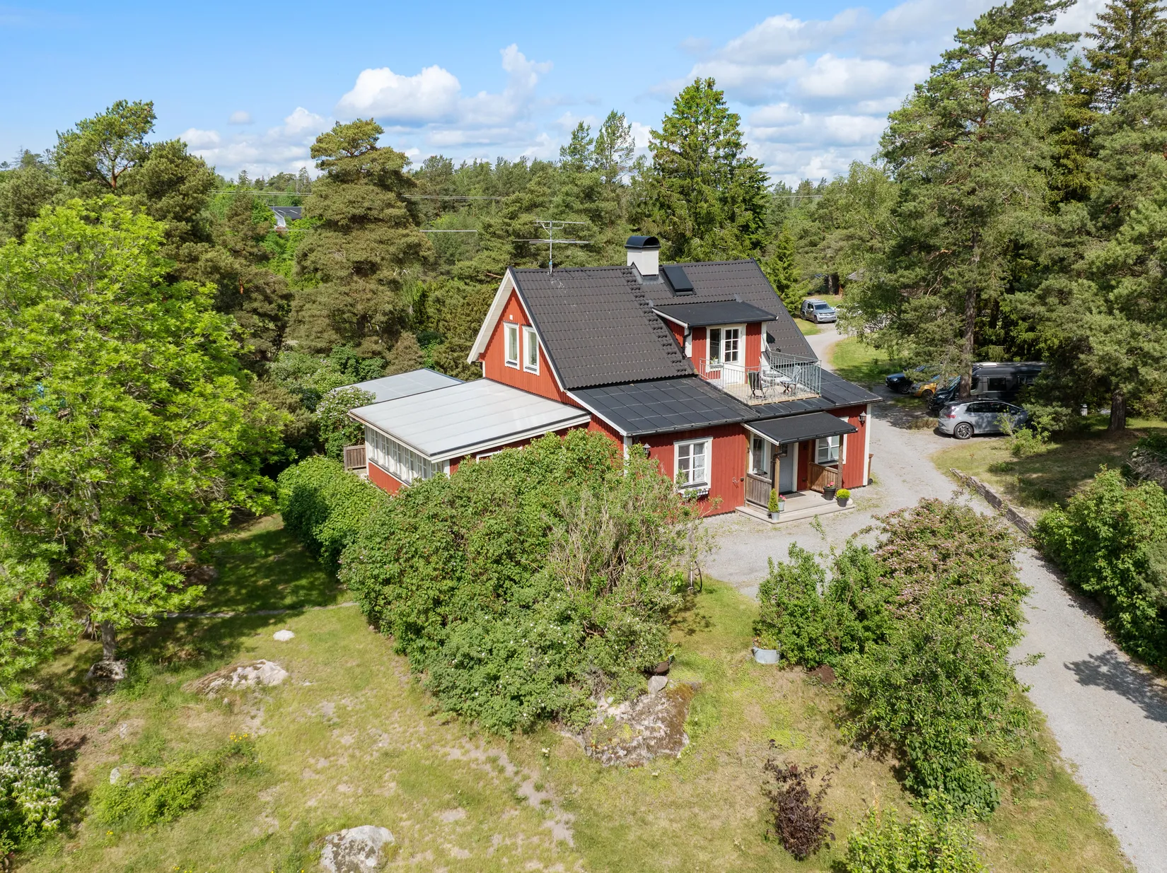 Gård/Skog, Marielundsvägen 2, Marielund, Upplands Väsby