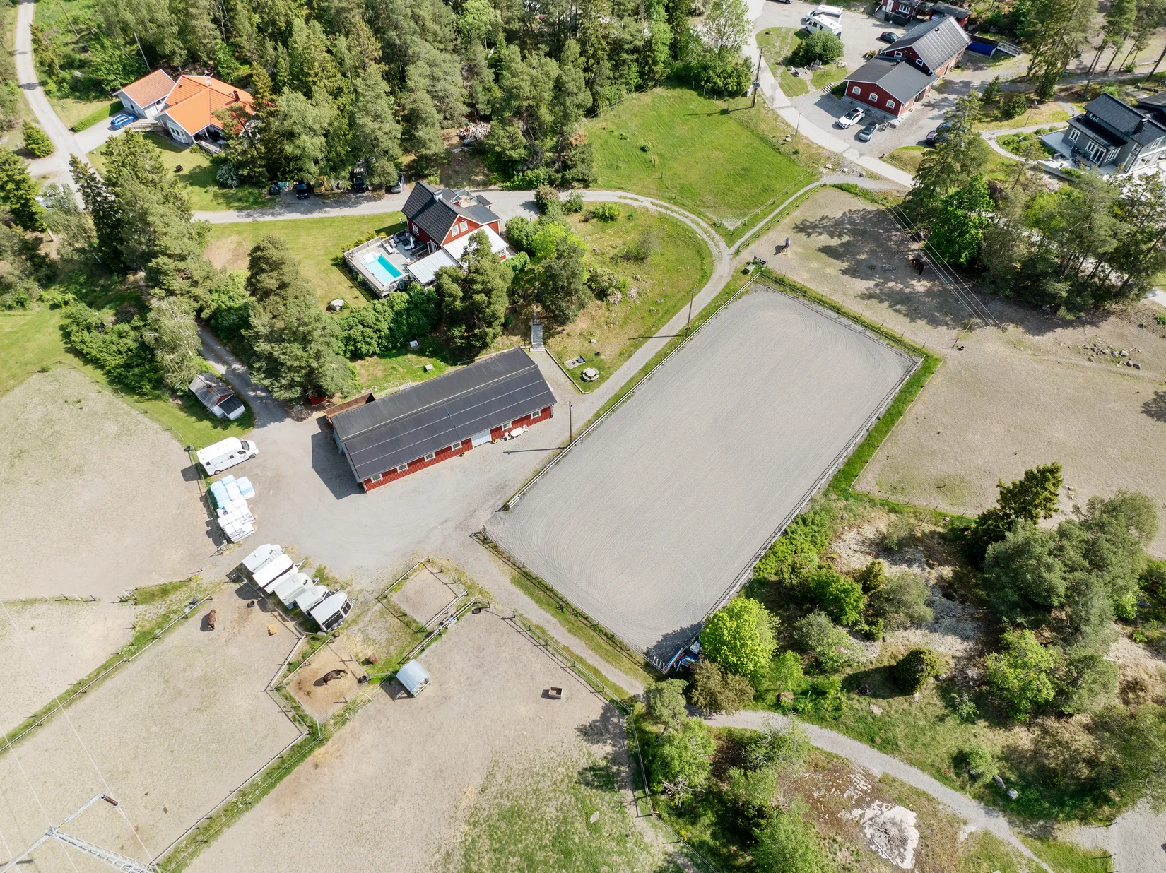 Gård/Skog, Marielundsvägen 2, Marielund, Upplands Väsby