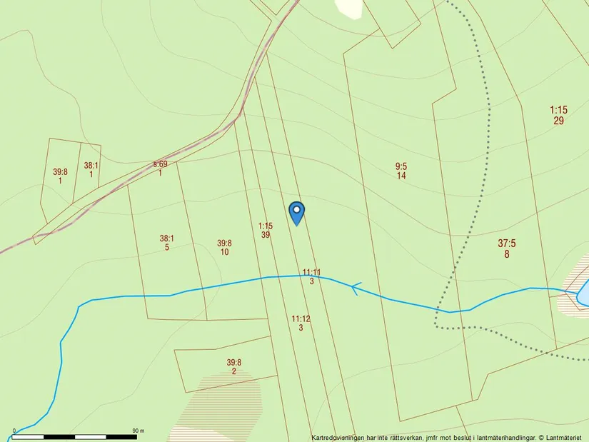 Gård/Skog, enligt skogsbruksplan, Gärdebyn, Rättvik