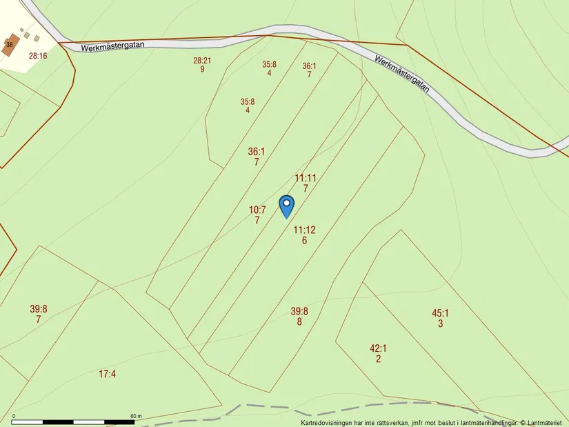 Gård/Skog, enligt skogsbruksplan, Gärdebyn, Rättvik