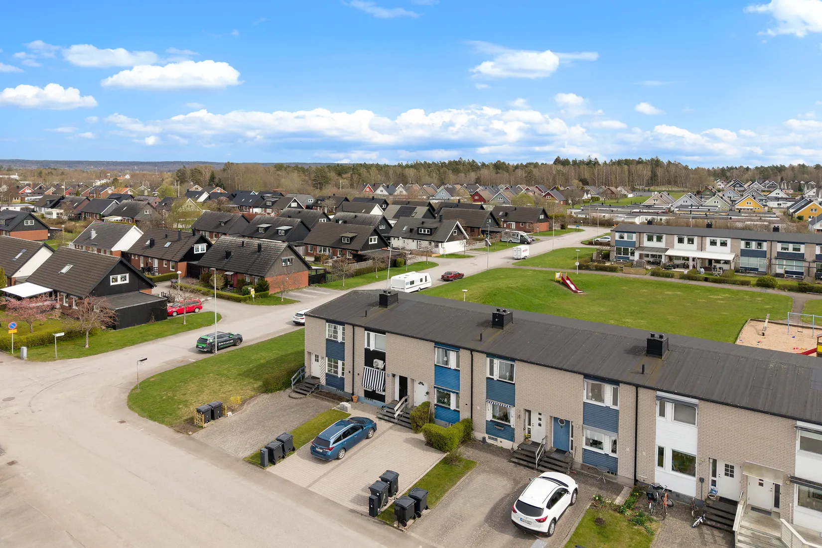 Villa, Radhus, Storegårdsvägen 32, Sandhem, Trollhättan