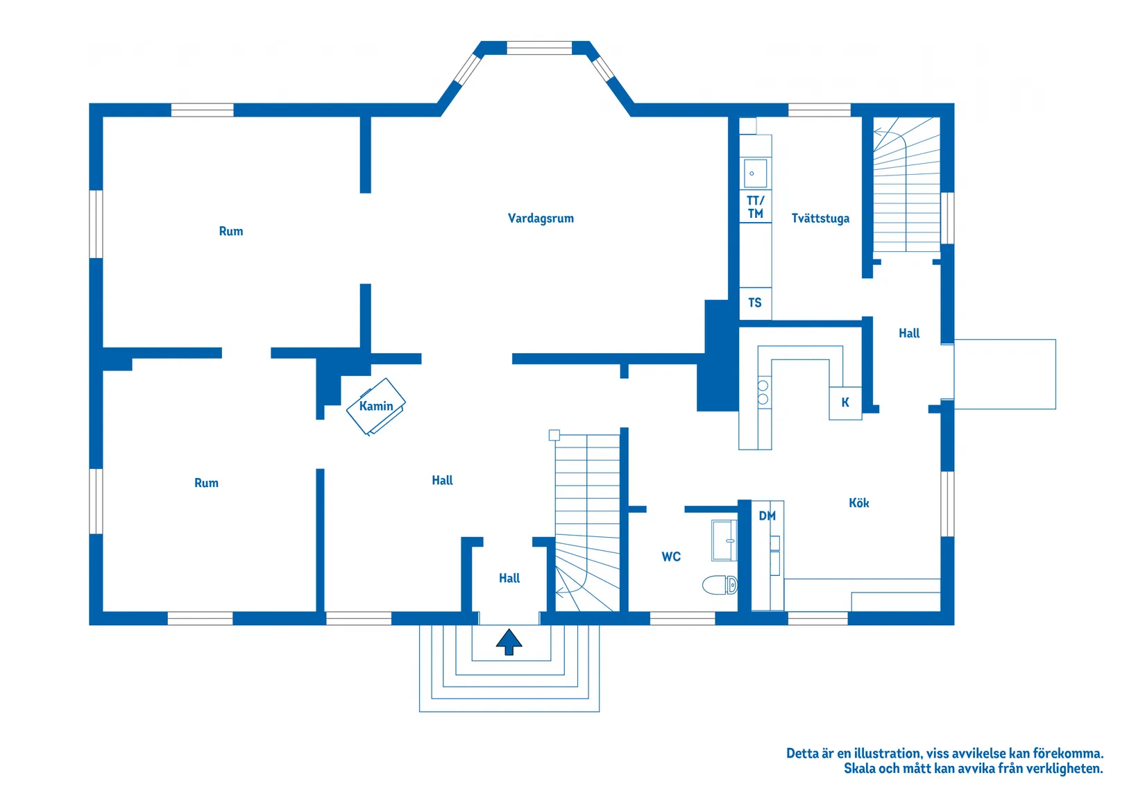 Villa, Östra Vingåkersvägen 11, Strångsjö, Katrineholm