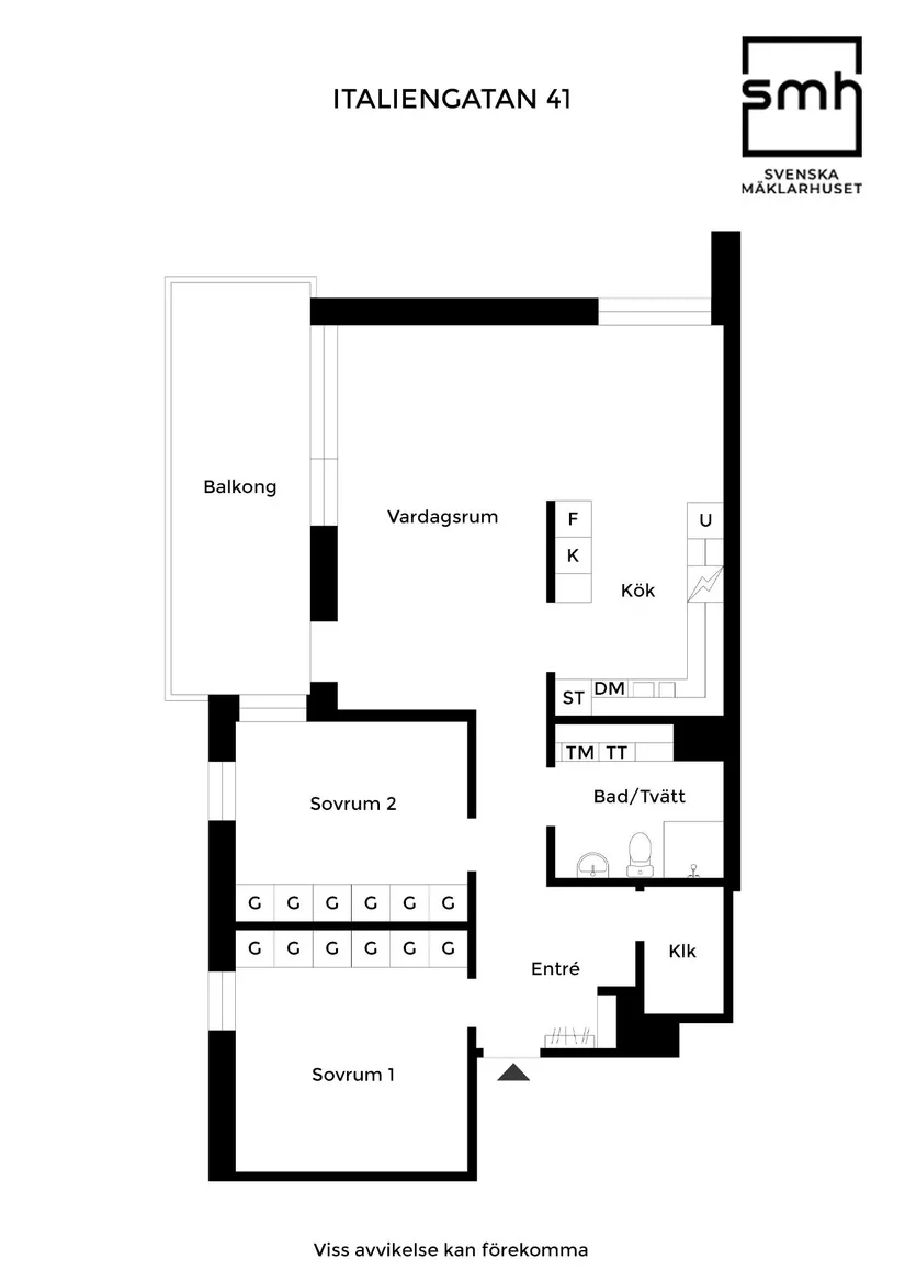 Bostadsrätt, Italiengatan 41, Väster, Landskrona