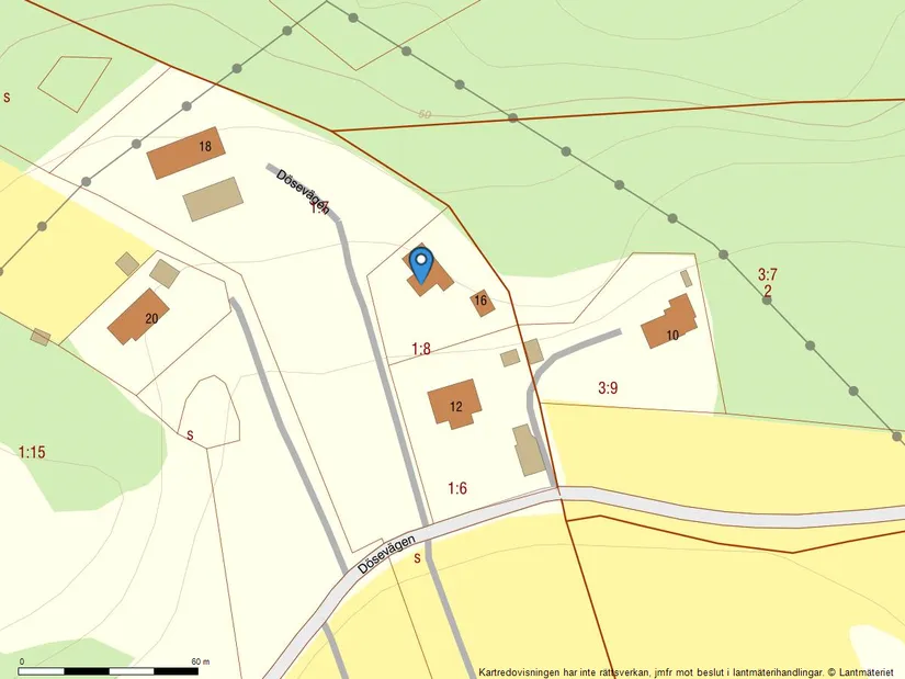 Villa, Dösevägen 14, Hjälteby, Tjörn