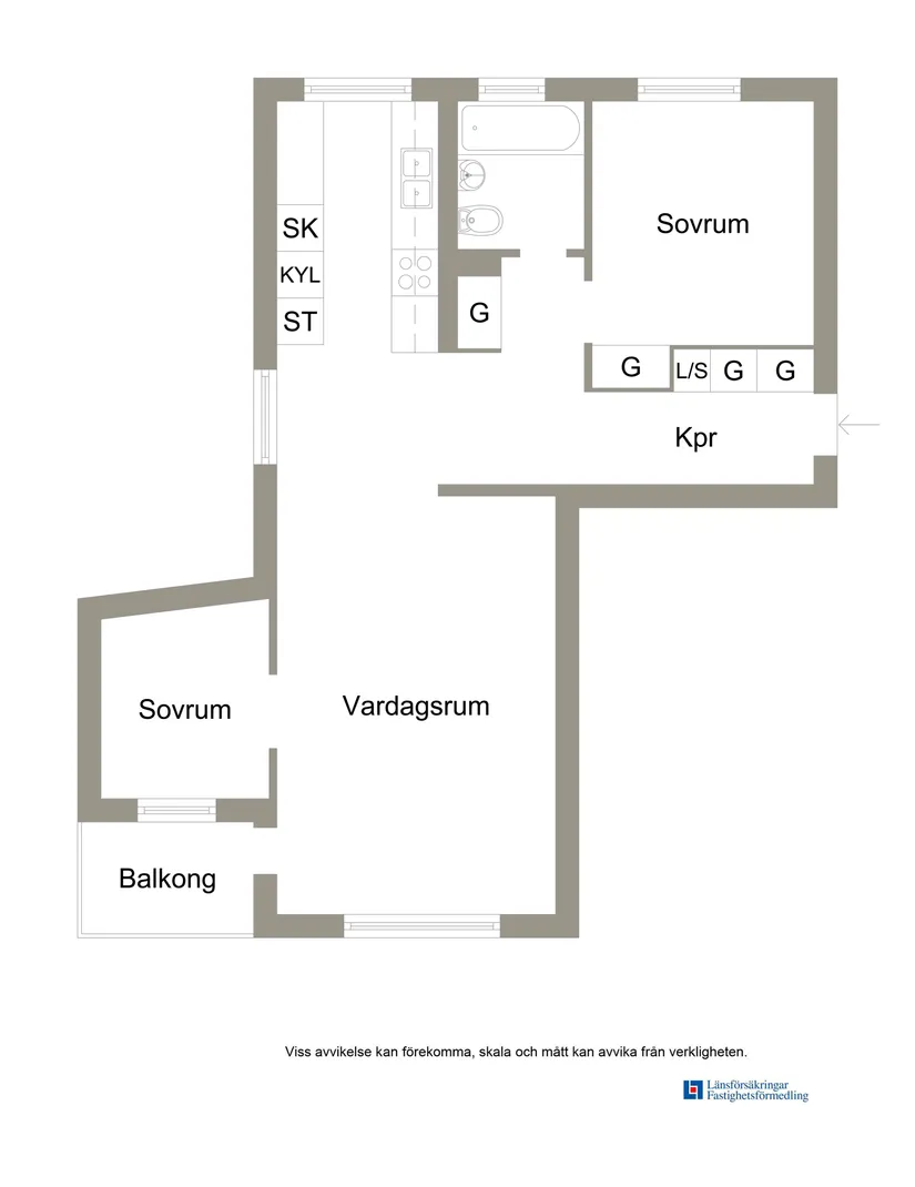 Bostadsrätt, Östanåsgatan 21B, Östanås, Köping