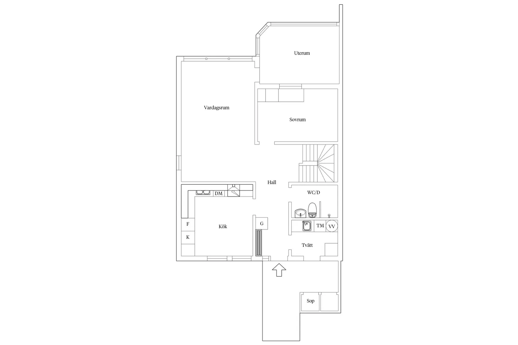 Villa, Radhus, Ardennergatan 26A, Backa, Ystad