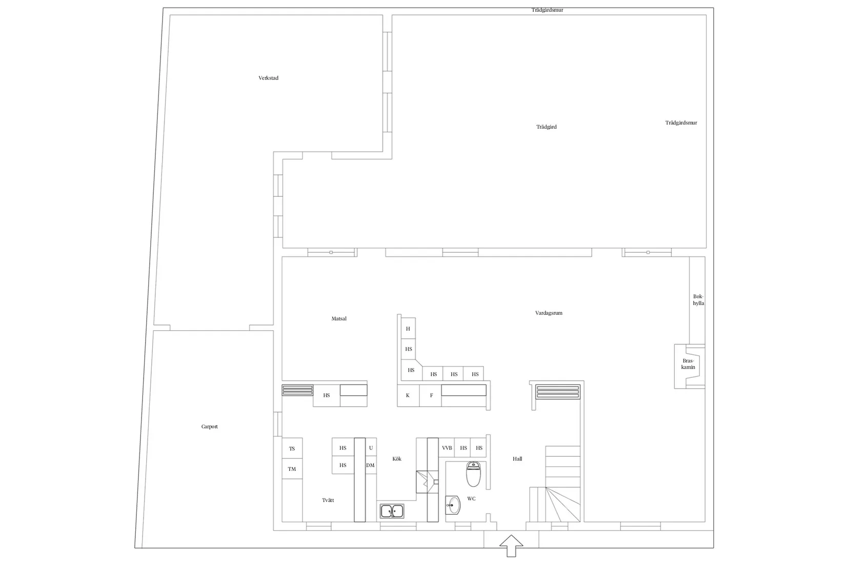 Villa, Radhus, Sarvgränd 5, Gamla Limhamn, Malmö