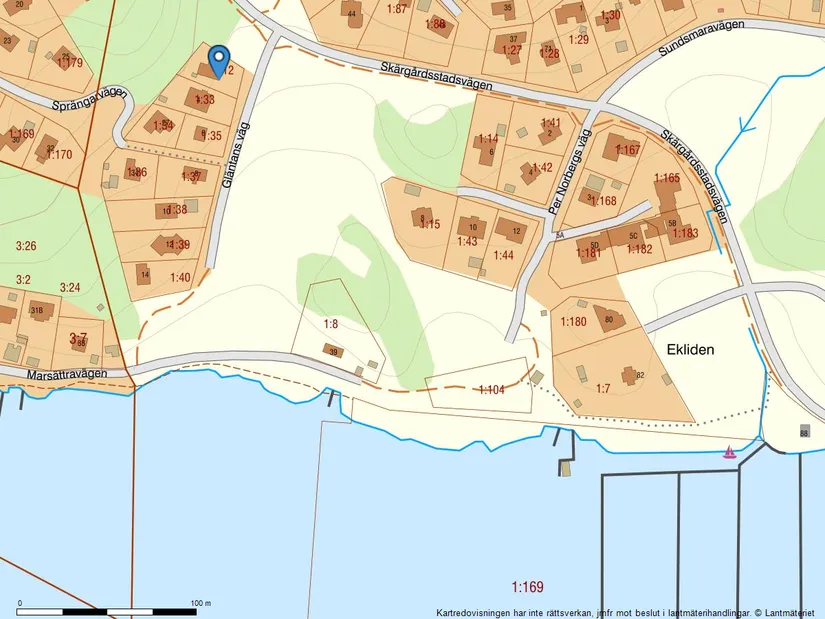 Villa, Gläntans väg 2, Skärgårdsstad, Österåker