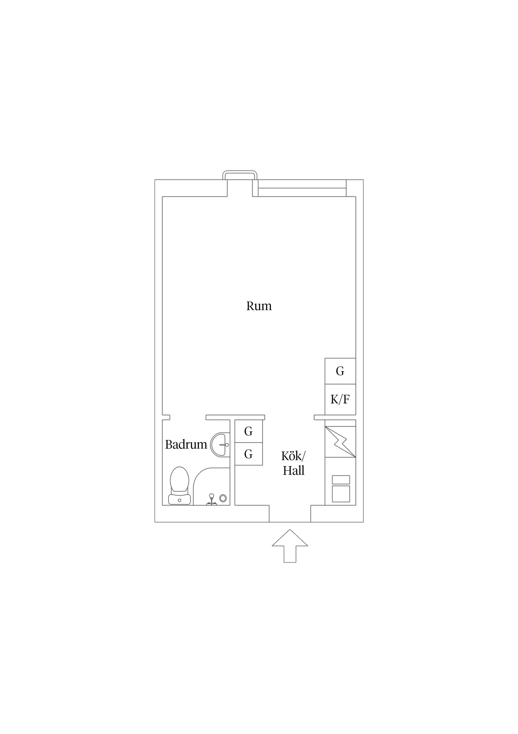 Bostadsrätt, Vaksalagatan 55, Fålhagen, Uppsala