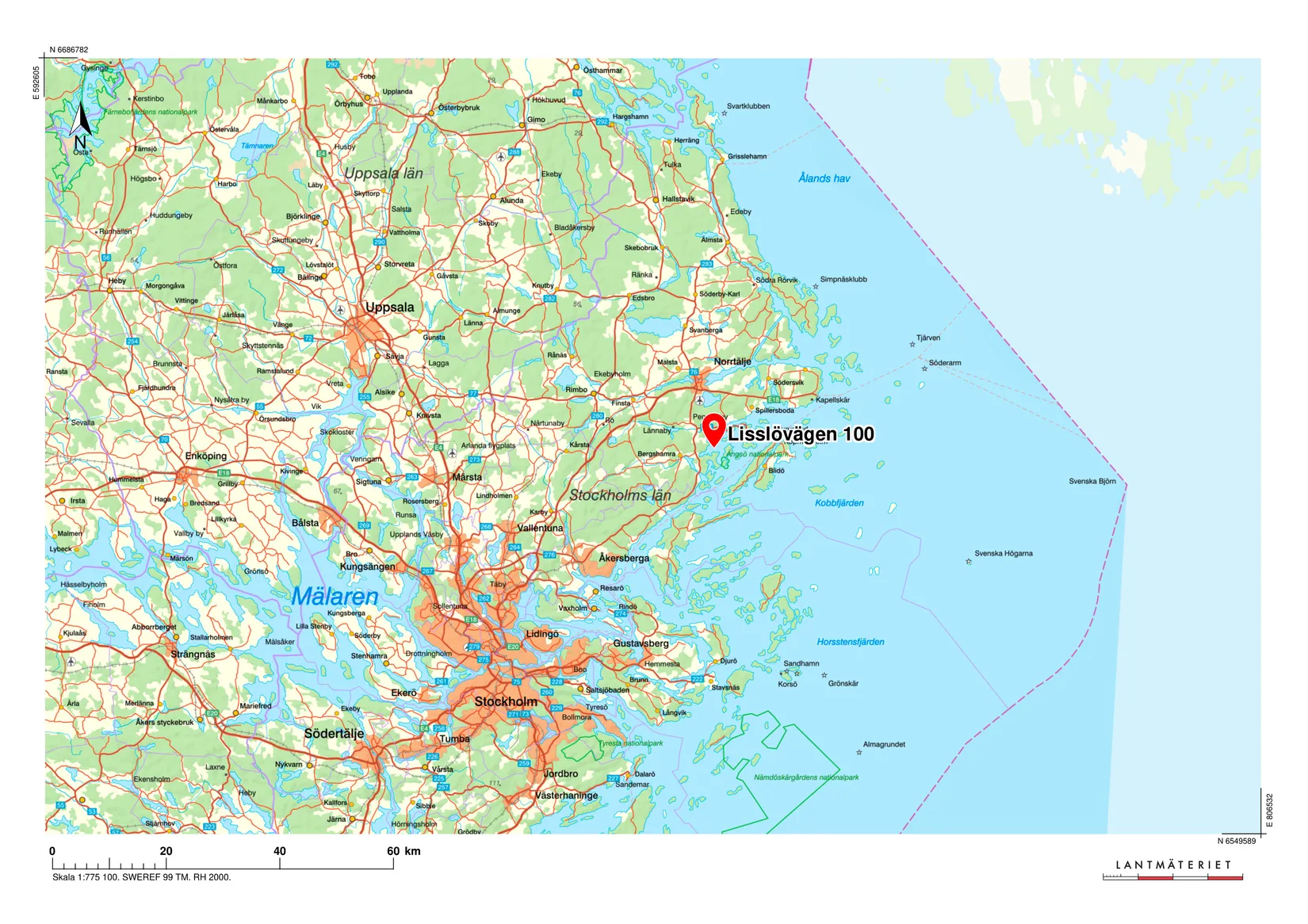 Fritidshus, Lisslövägen 100, Lisslö, Norrtälje