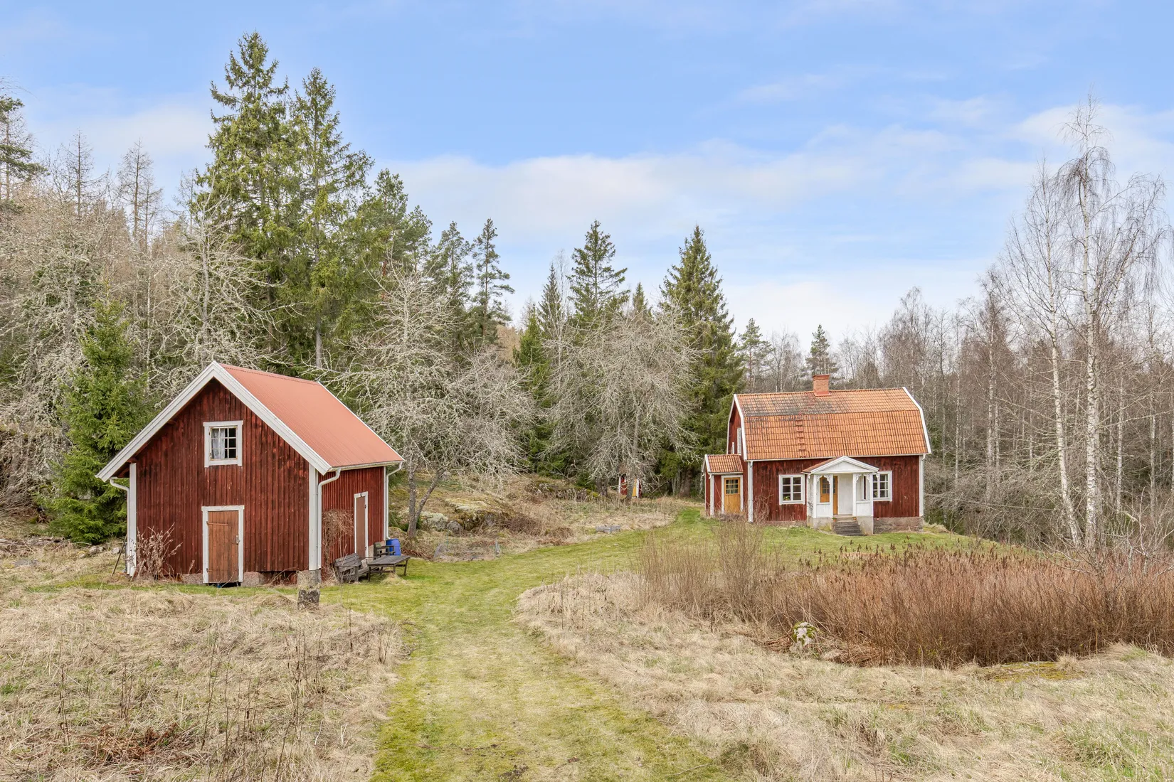 Villa, Gård/Skog, Åby säteri LUMBRA, Horn, Kinda