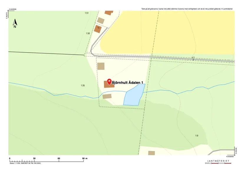 Villa, Björnhult Ådalen 1, Habo