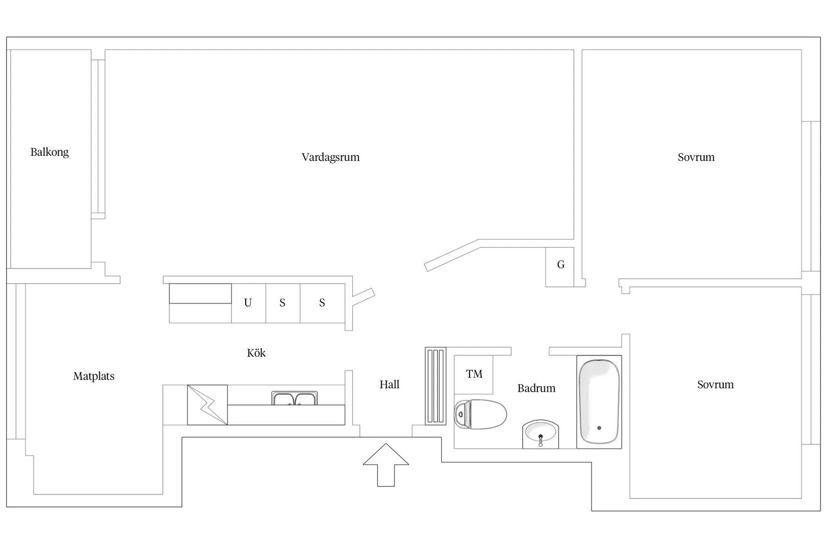Bostadsrätt, Skånegatan 95, 4 tr, Södermalm Sofia, Stockholm