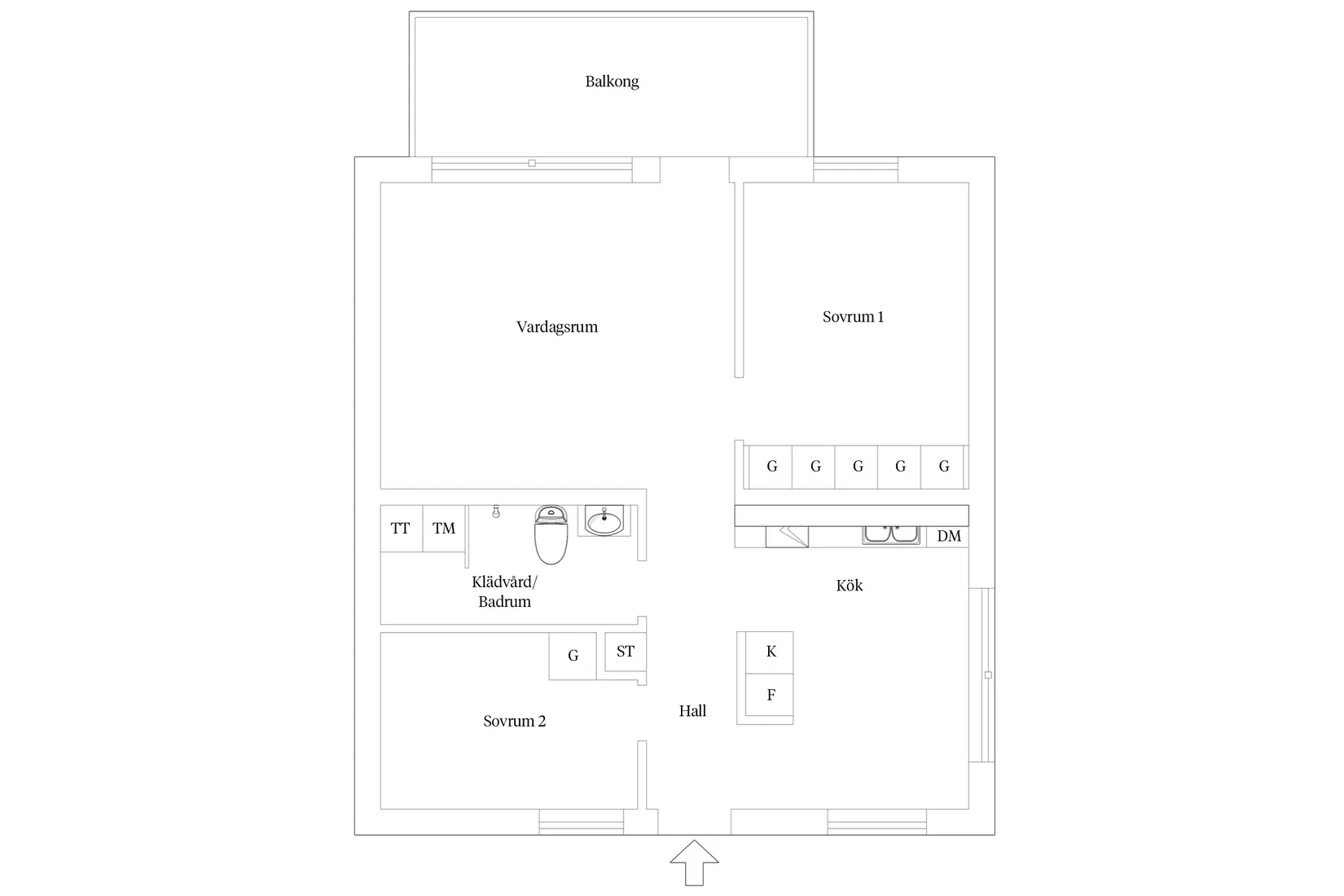 Bostadsrätt, Hultavägen 1C, Bua, Varberg
