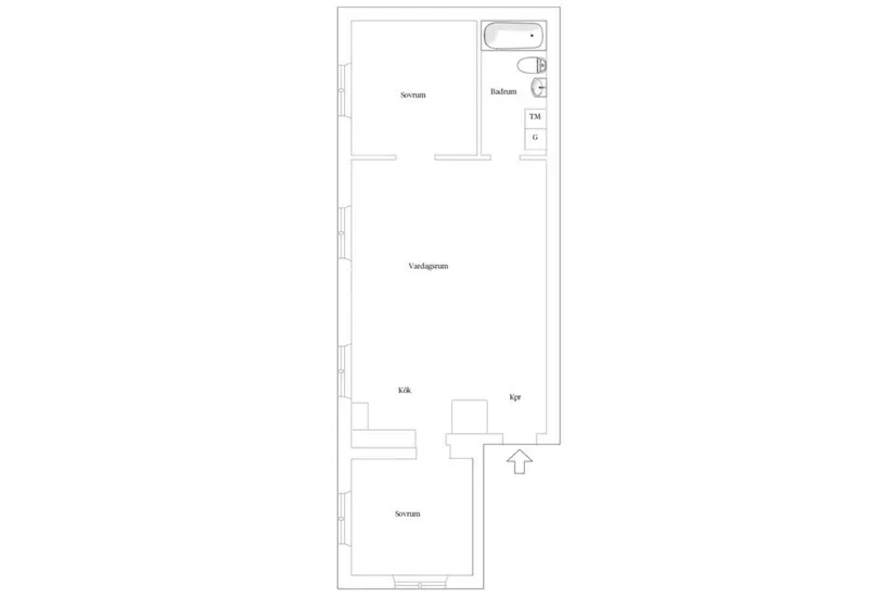 Bostadsrätt, Grubbensringen 32B, Kungsholmen, Stockholm