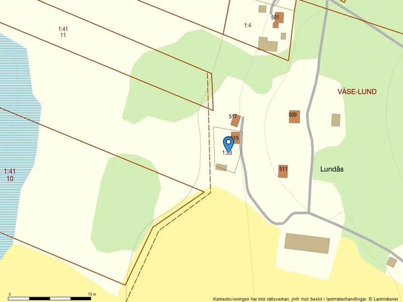 Tomt, Väse-Lund 515, Väse, Karlstad