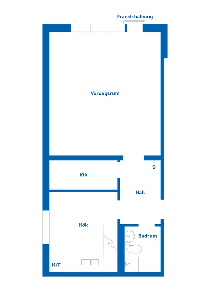 Bostadsrätt, Kaptensgatan 11, Bokeberg, Hässleholm