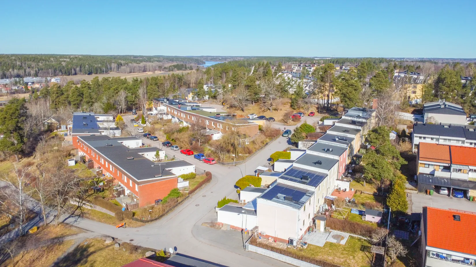 Radhus, Envägen 20, Centrala Väsby, Upplands Väsby