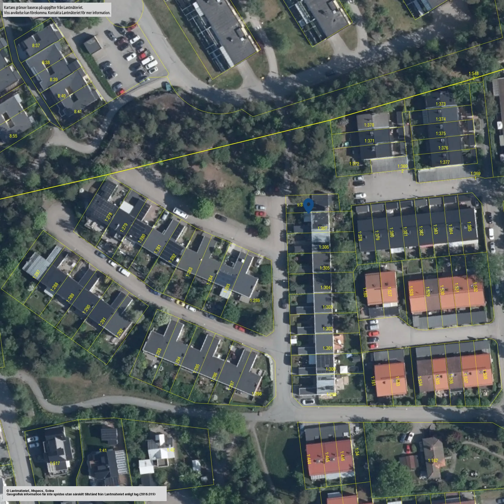 Radhus, Envägen 20, Centrala Väsby, Upplands Väsby