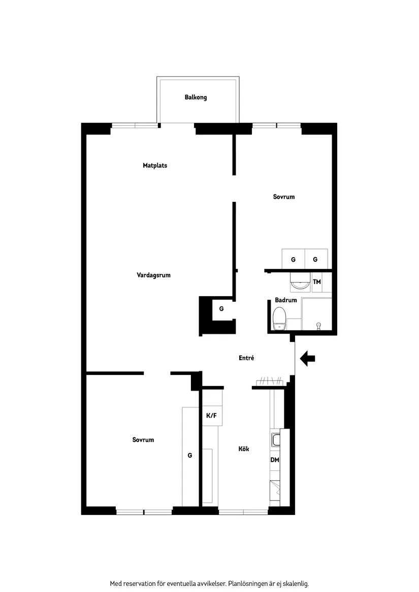 Bostadsrätt, Lönbladsgatan 5B, Östermalm, Kristianstad