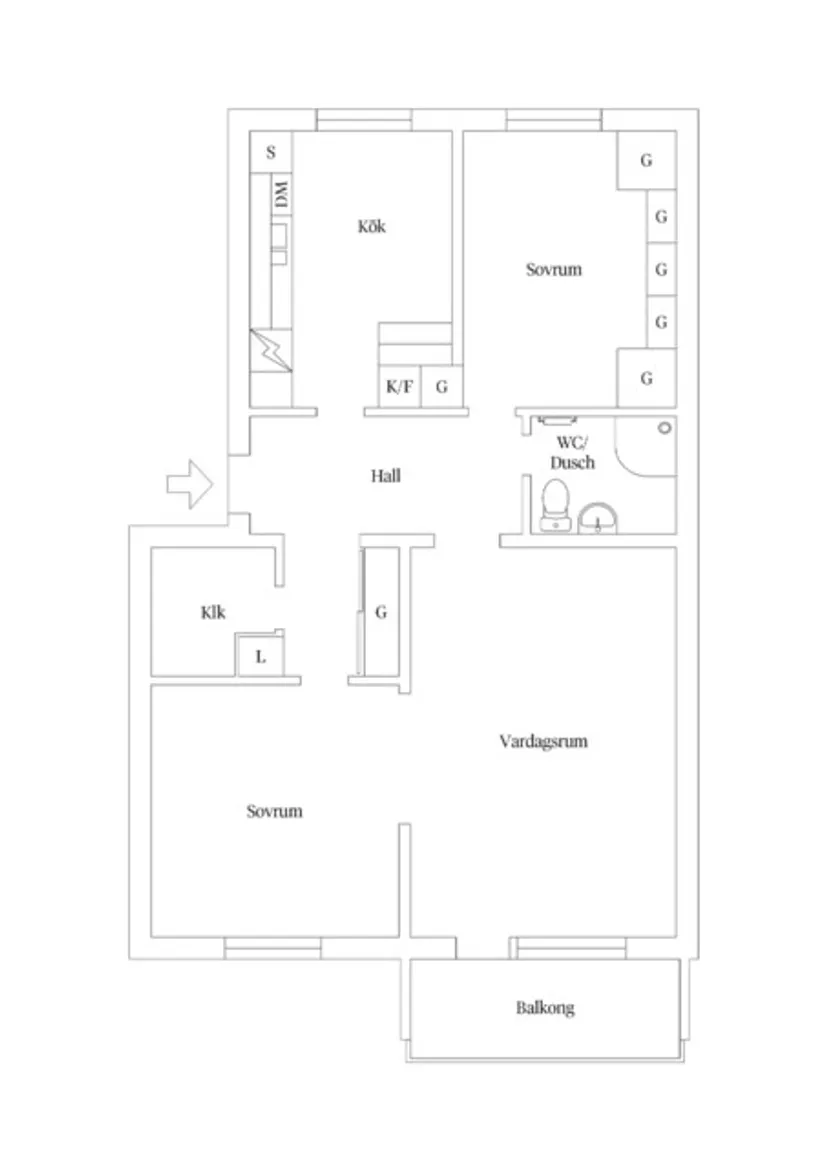 Bostadsrätt, Brogränd 28A, Karlslund, Östersund