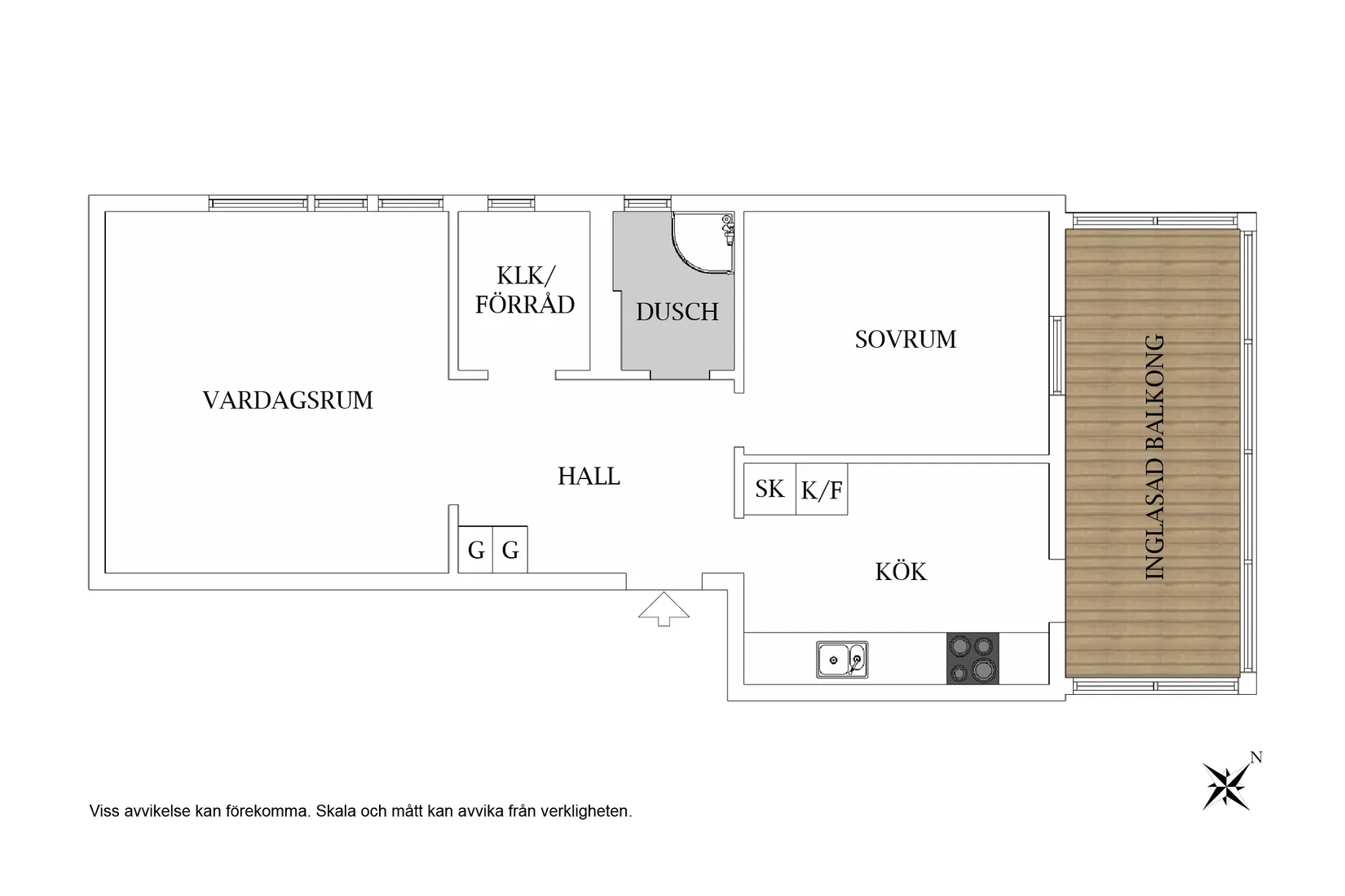 Bostadsrätt, Veckovägen 61, Jakobsberg, Järfälla