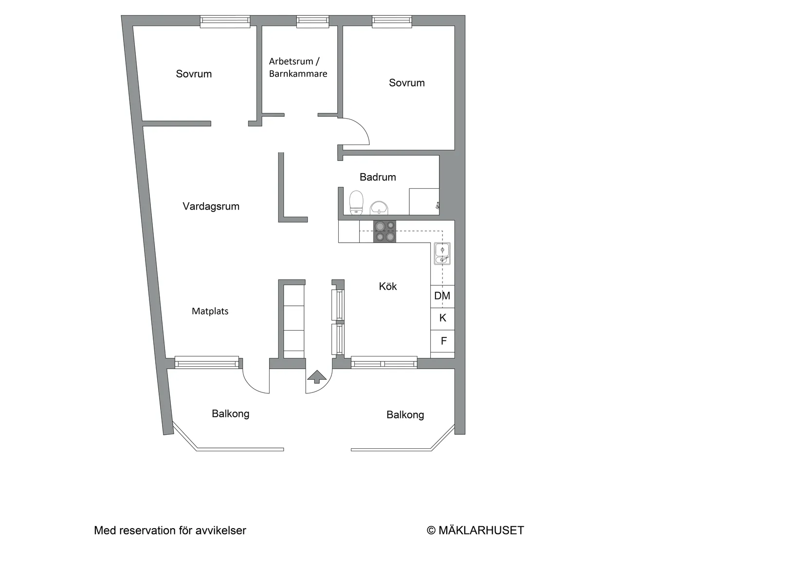 Bostadsrätt, Västra vägen 15, Solna