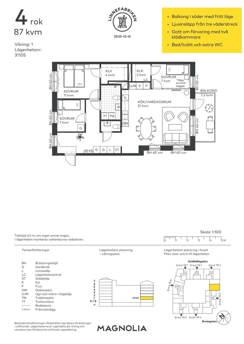 Bostadsrätt, Bruksgatan 54, Göteborg