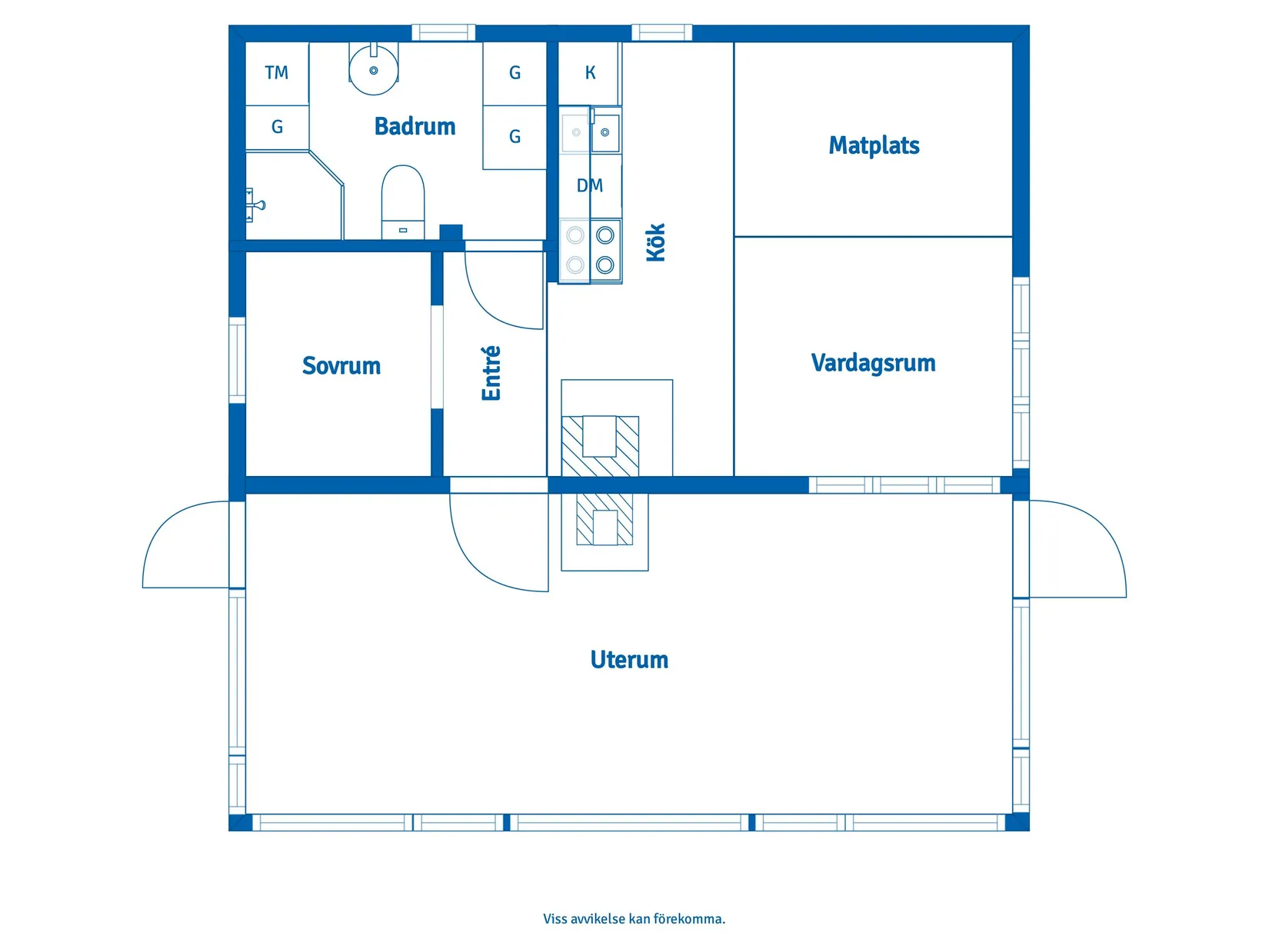 Fritidshus, Patamalm 412, Pataholm, Mönsterås