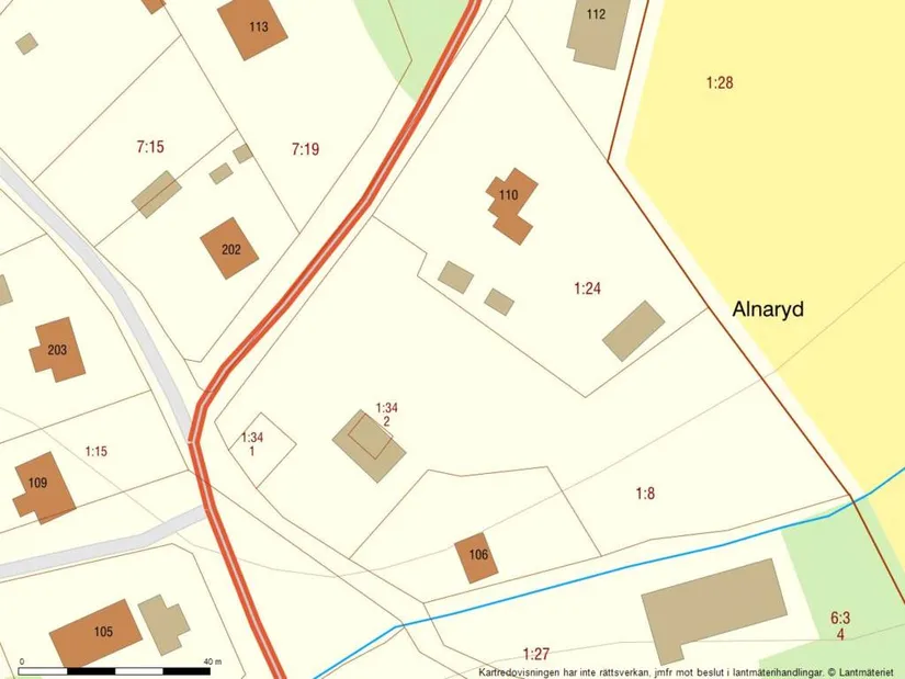 Villa, Alnaryd 106, Tving, Karlskrona