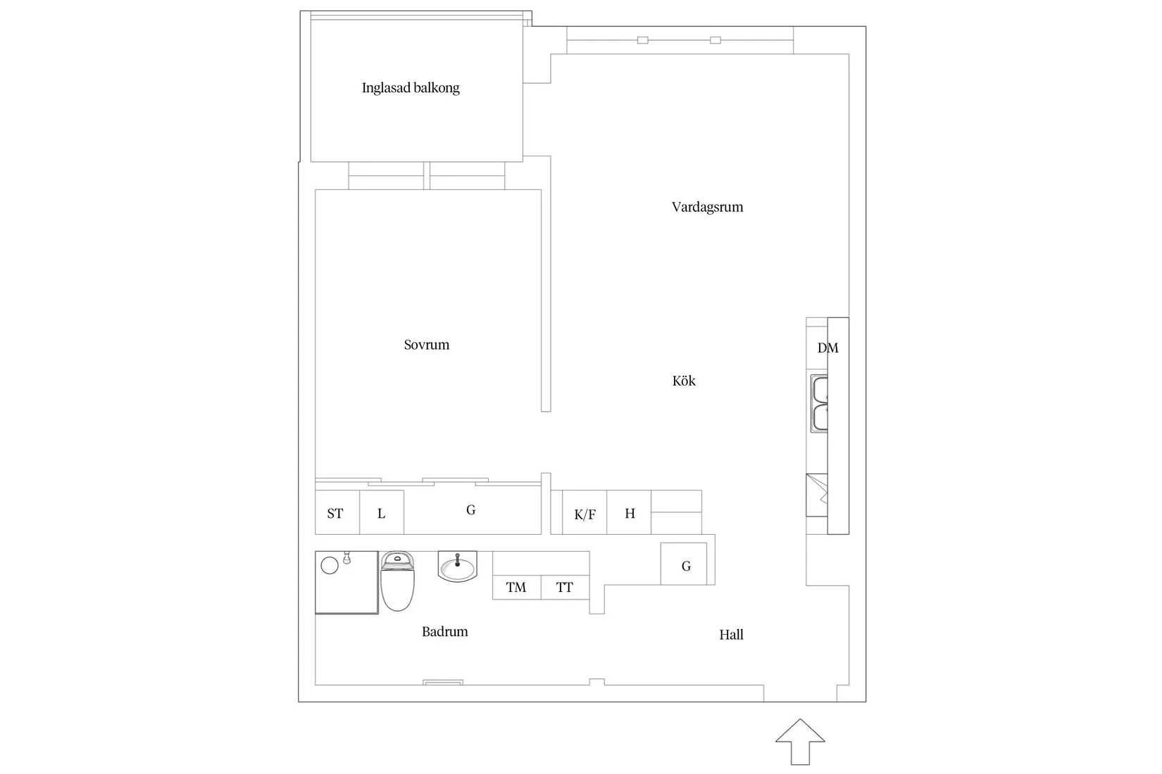 Bostadsrätt, Mellersta Tennisgränd 10, Hyllie, Malmö