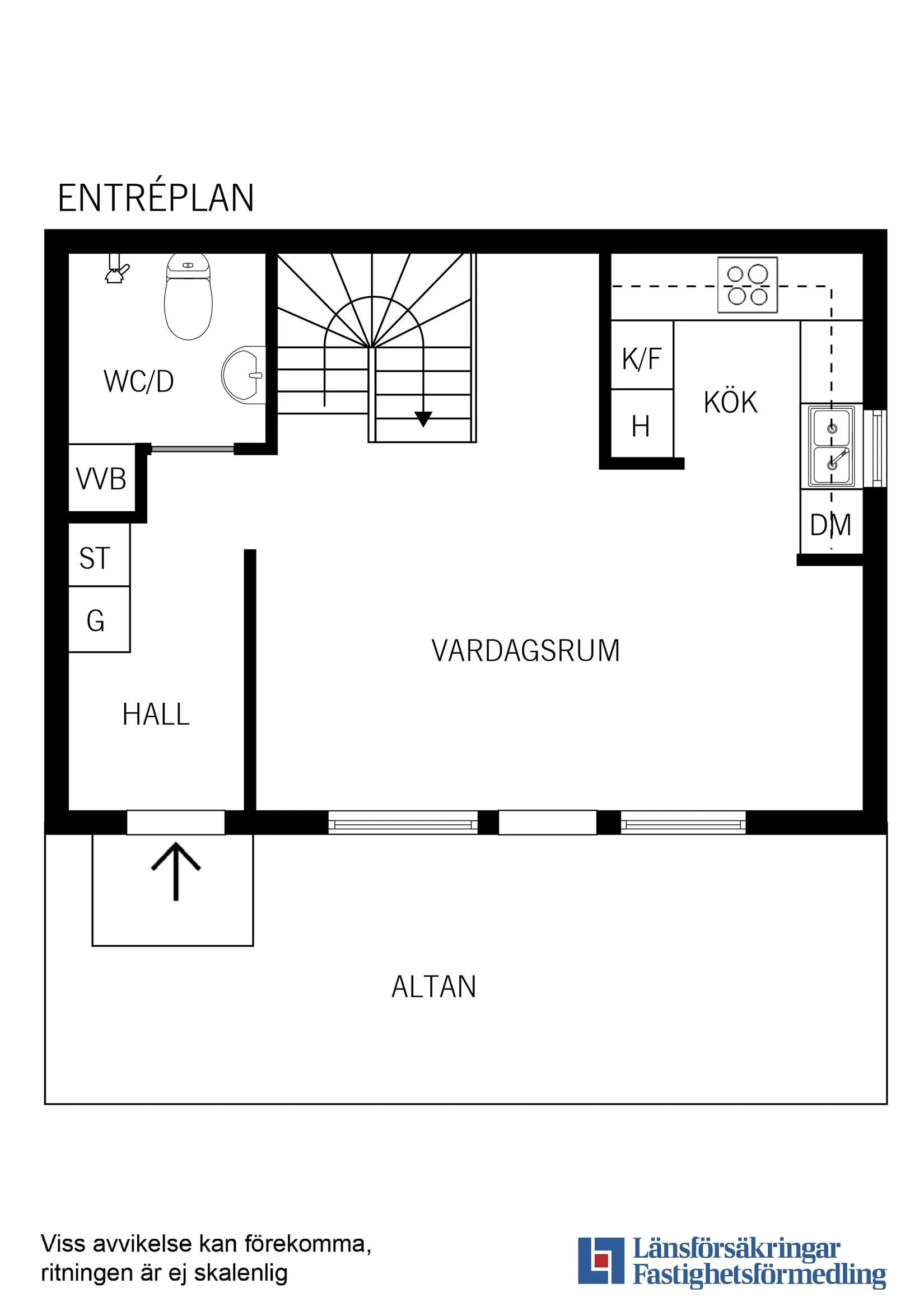 Bostadsrätt, Radhus, Slåttervägen 2E, Segeltorp, Huddinge