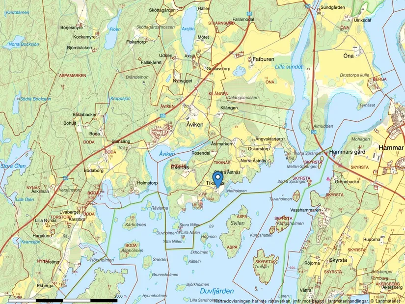 Tomt, Tikanäs 2:8, Tikanäs, Askersund