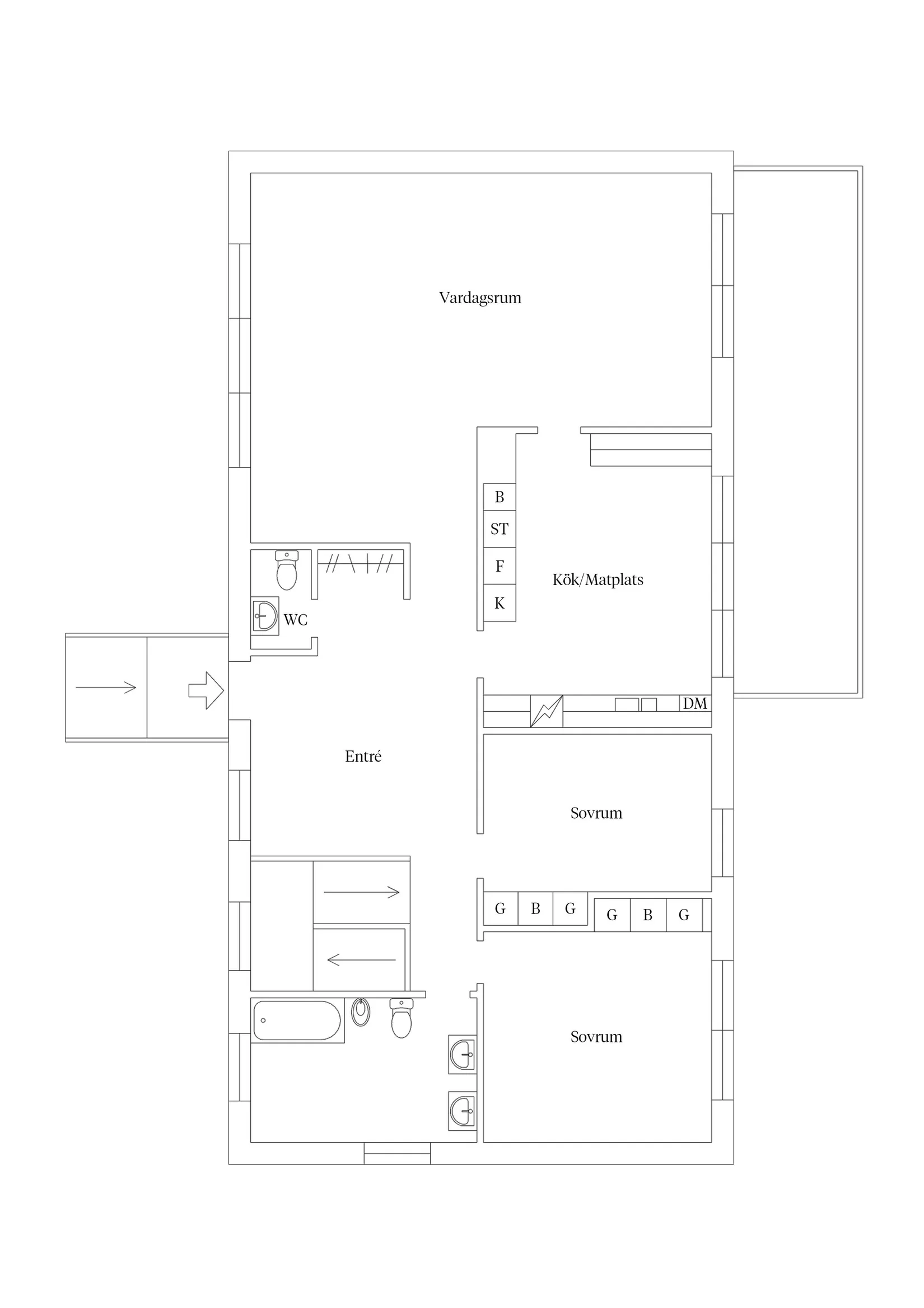 Villa, Norbyvägen 57A, Sommarro, Uppsala